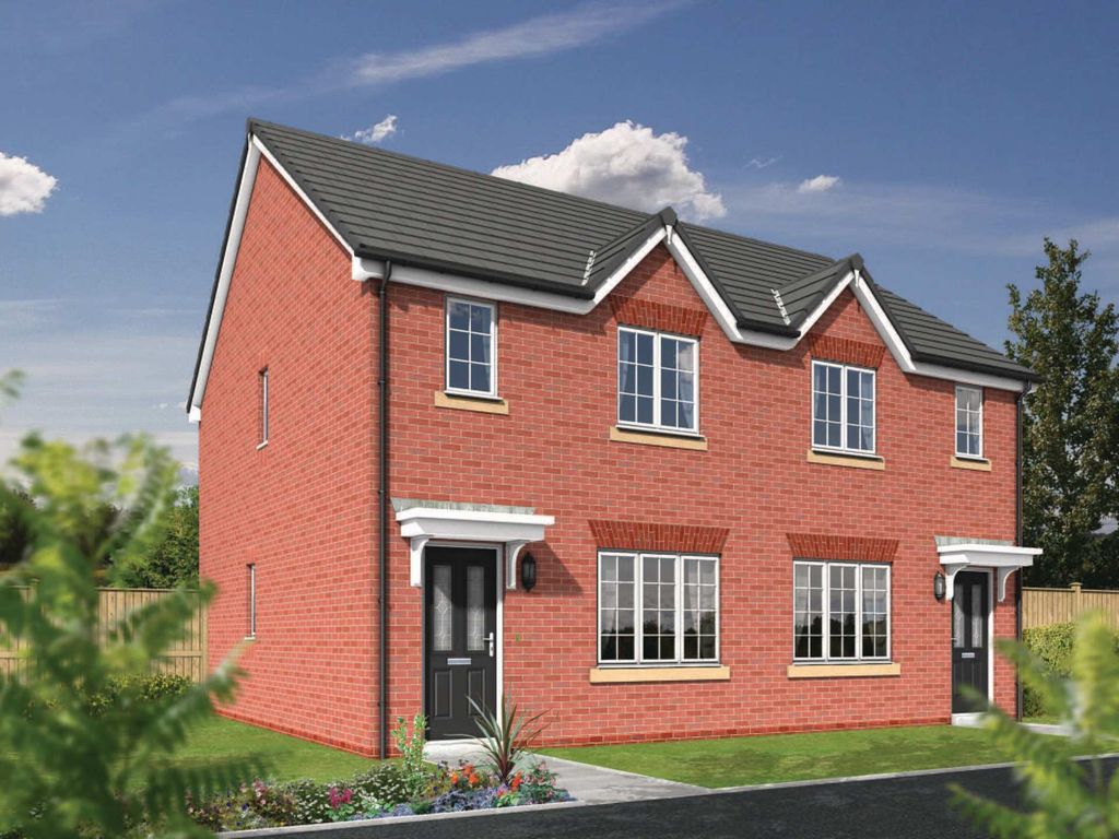 New home, 2 bed end terrace house for sale in "The Churchill Lawton