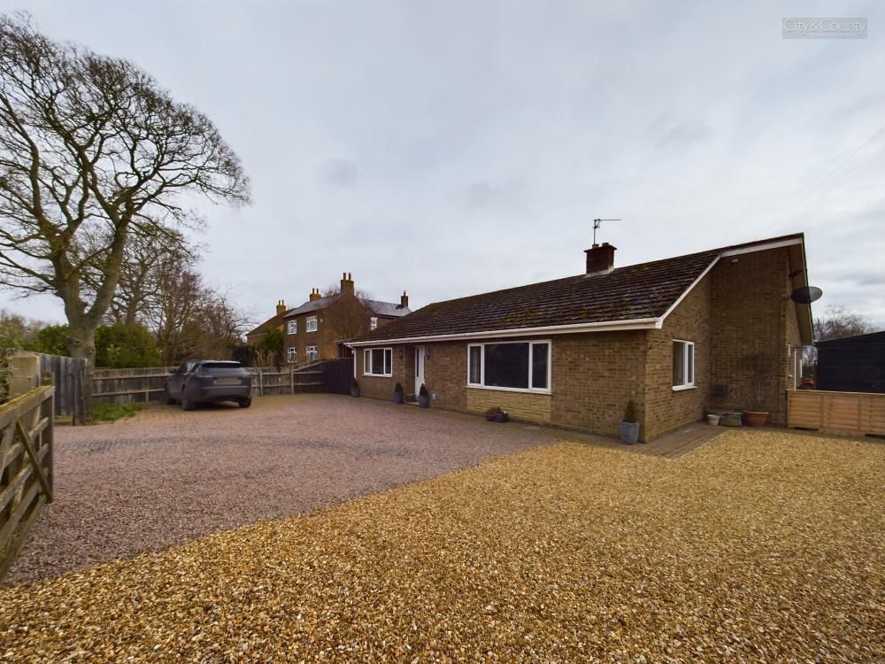 2 bed detached bungalow for sale in Main Road, Deeping St. Nicholas