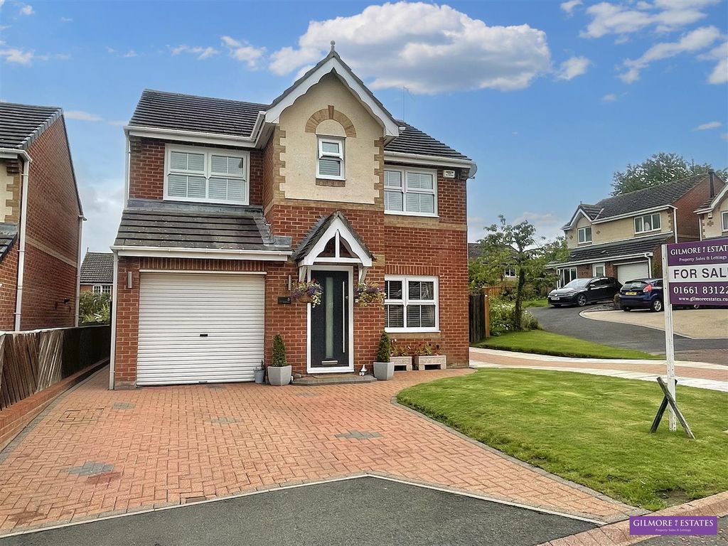 4 bed detached house for sale in Spetchells, Prudhoe NE42, £335,000