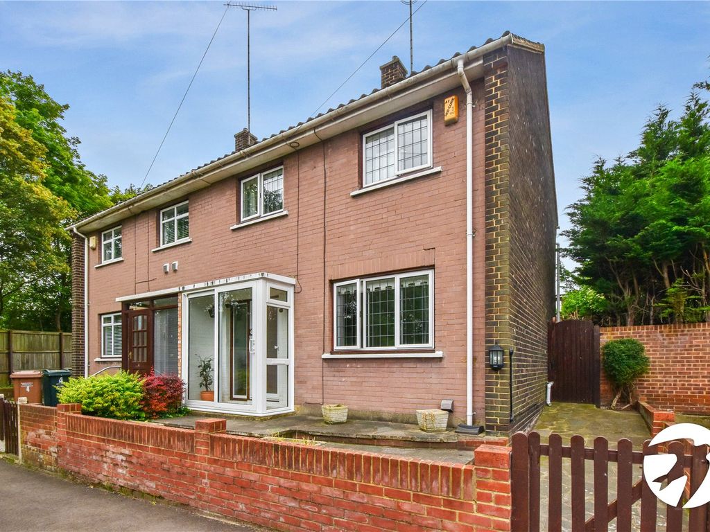2 bed semidetached house for sale in Kipling Road, Dartford, Kent DA1