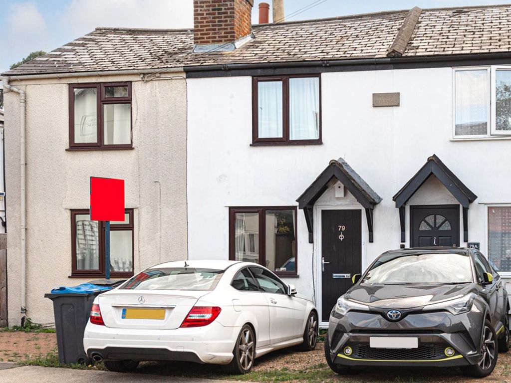 1 bed terraced house for sale in Clayton Road, Chessington KT9, £