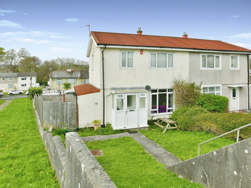 3 bed semidetached house for sale in Jedburgh Crescent, Plymouth PL2