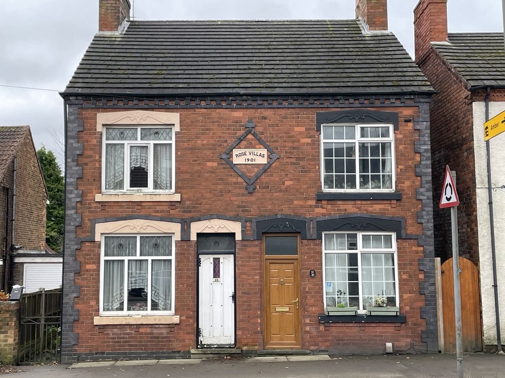 2 bed semidetached house for sale in The Common, South Normanton DE55
