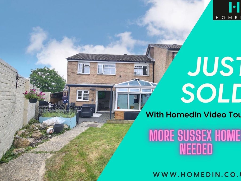 3 bed end terrace house for sale in Thirlmere Road, Ifield, Crawley