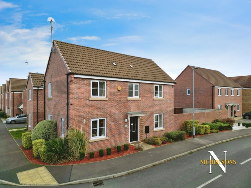 4 bed detached house for sale in Black Hereford Way, Retford