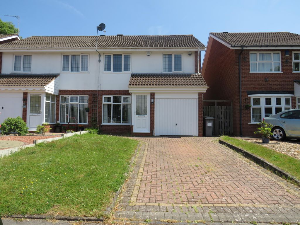 3 bed semidetached house to rent in Glascote Close, Shirley, Solihull