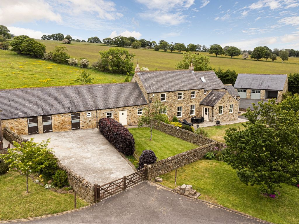 4 bed detached house for sale in Hole House Farm, Lanchester, Durham