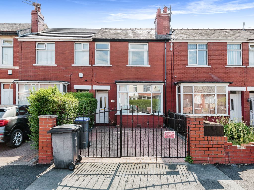 3 bed terraced house for sale in Rectory Road, Blackpool, Lancashire