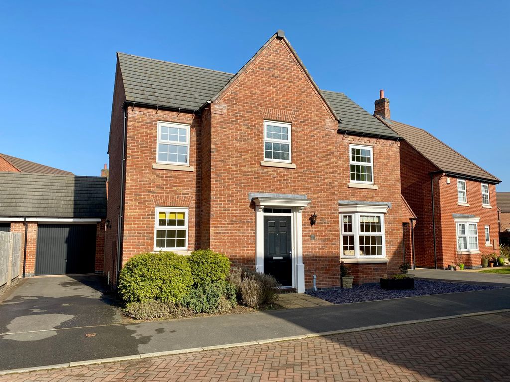 4 bed detached house for sale in Nurseryman Way, Rearsby, Leicester LE7