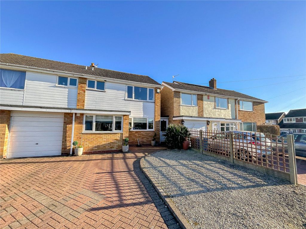 3 bed semidetached house for sale in Bourne Avenue, Fazeley, Tamworth