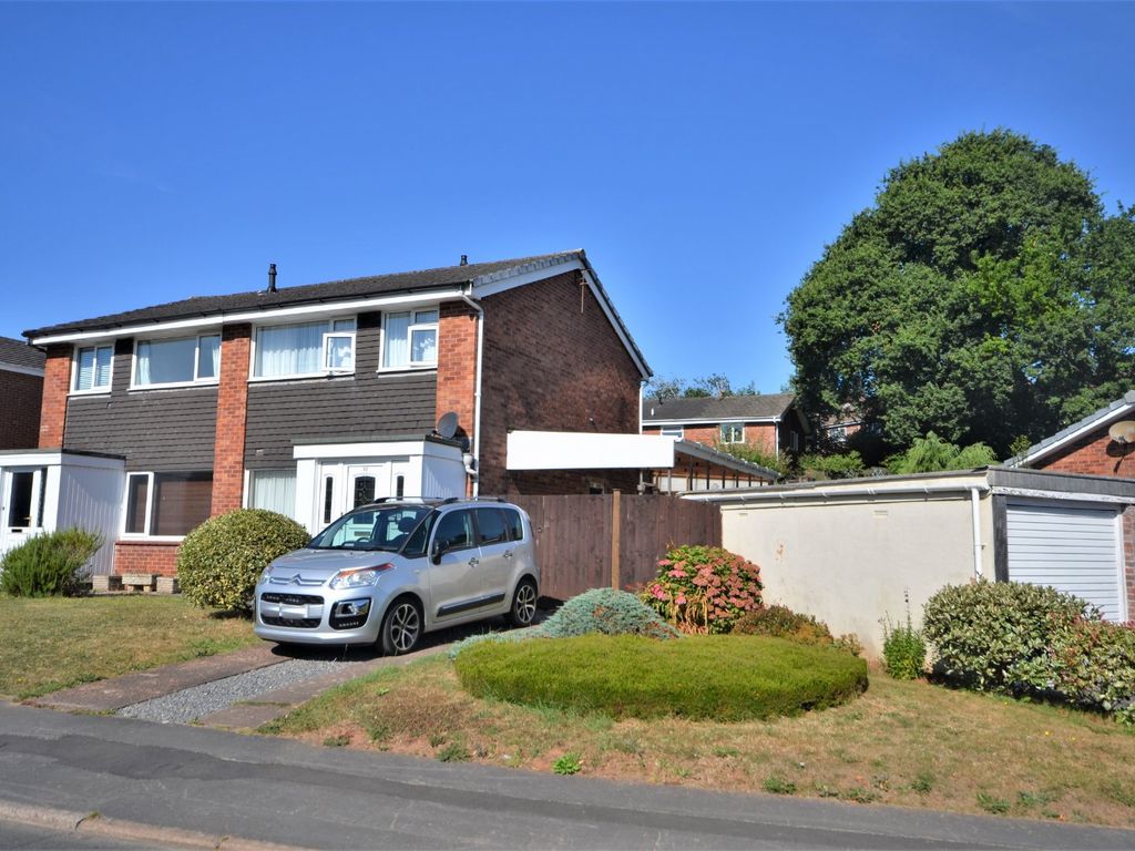 3 bed semidetached house for sale in Ford Road, Tiverton, Devon EX16