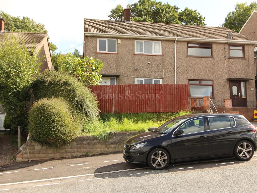 3 bed semidetached house for sale in Elm Drive, Risca, Newport. NP11