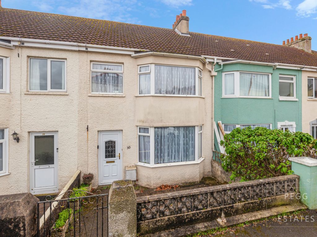 3 bed terraced house for sale in Main Avenue, Torquay TQ1, £200,000