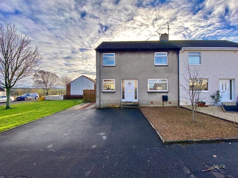 3 bed semidetached house for sale in Craig View, Coylton, Ayr KA6, £