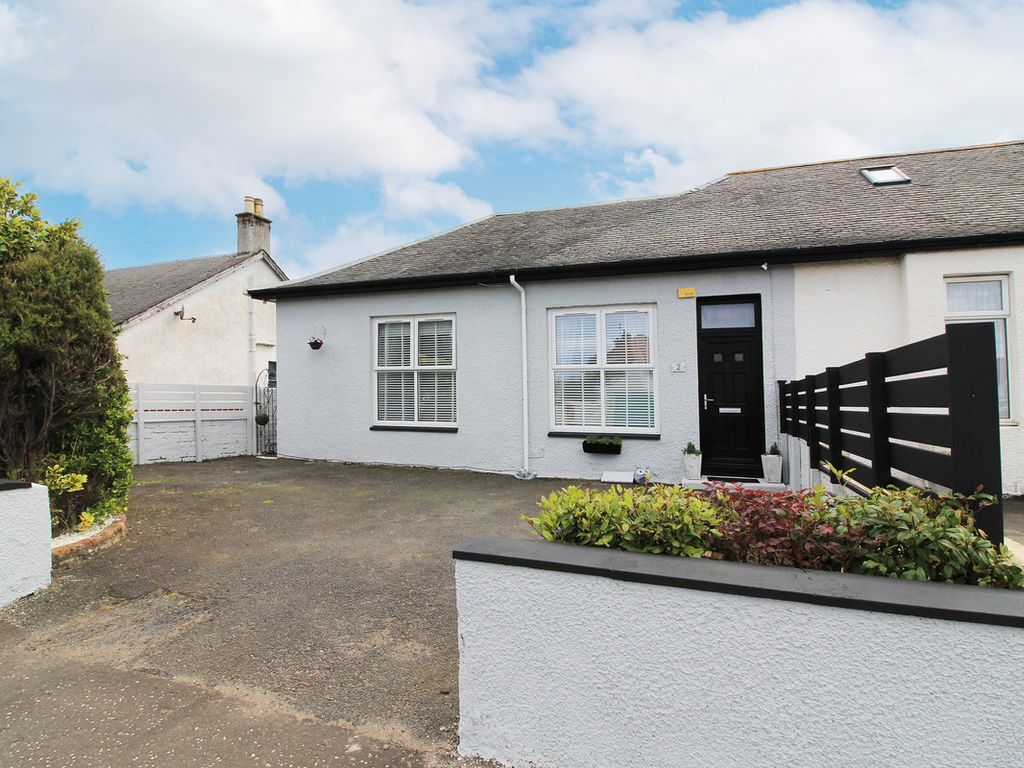 1 bed terraced bungalow for sale in Shaw Road, Prestwick KA9, £140,000