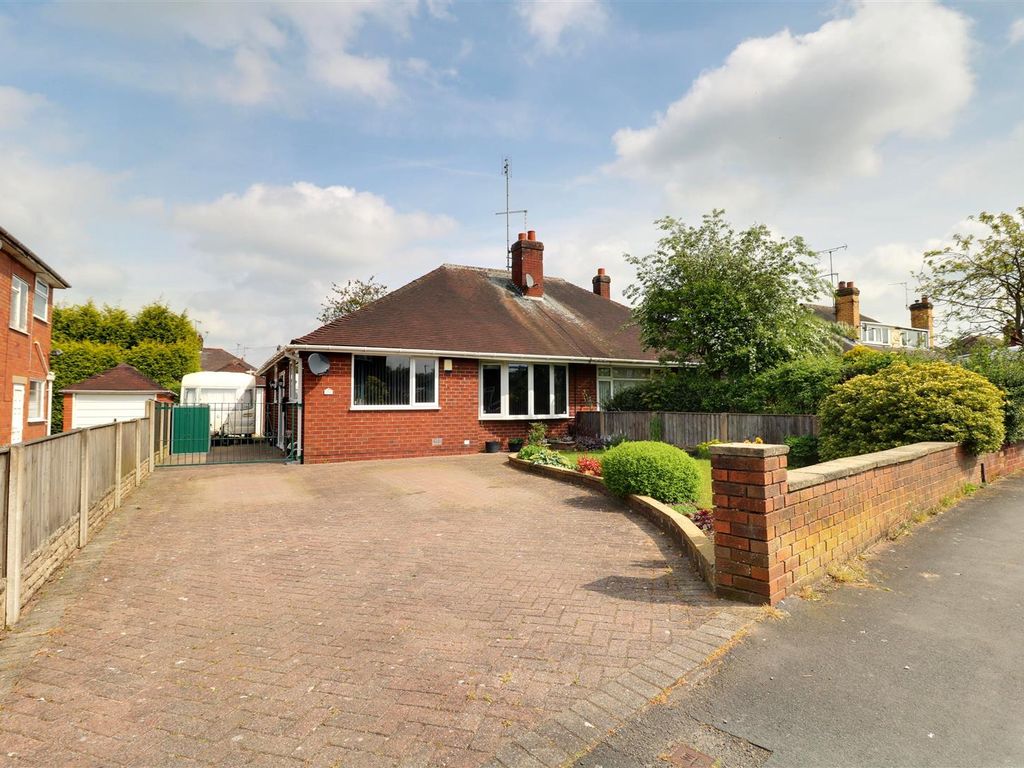 2 bed semidetached bungalow for sale in Poplar Drive, Alsager, StokeOnTrent ST7, £200,000