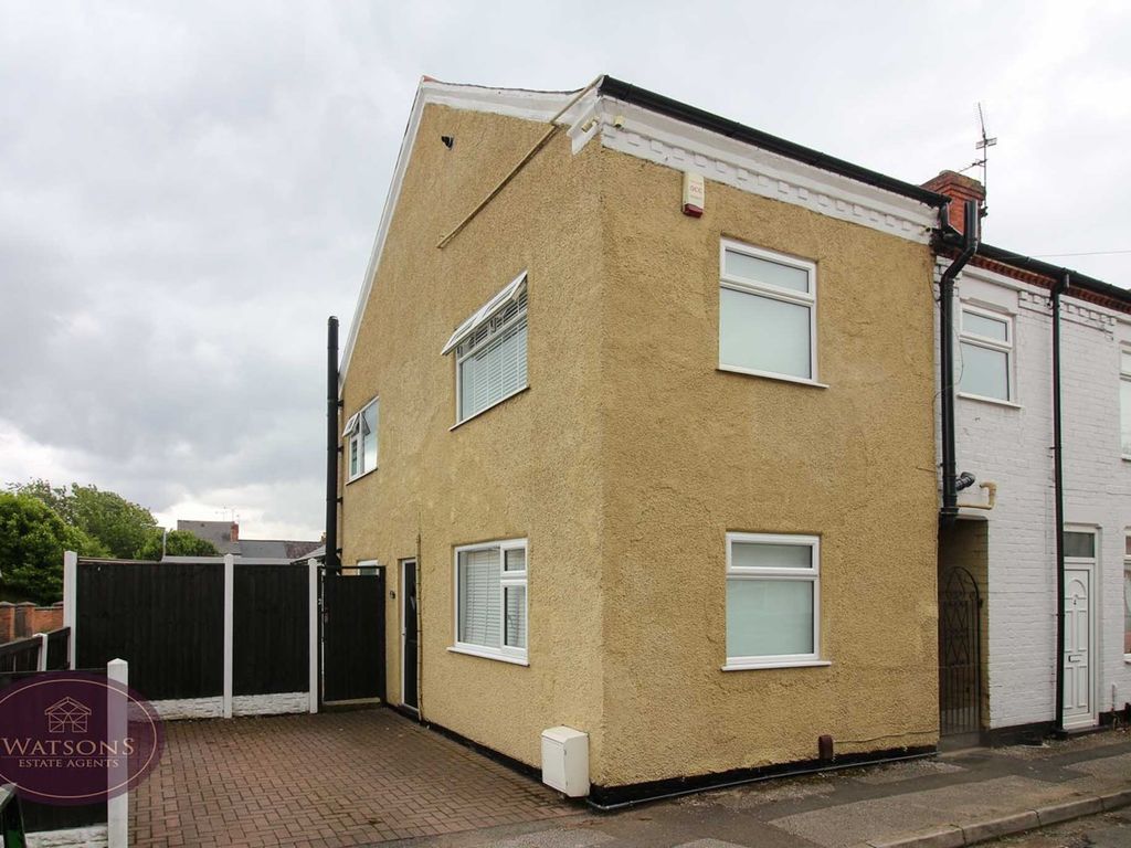 3 bed end terrace house for sale in Abbott Street, Awsworth, Nottingham