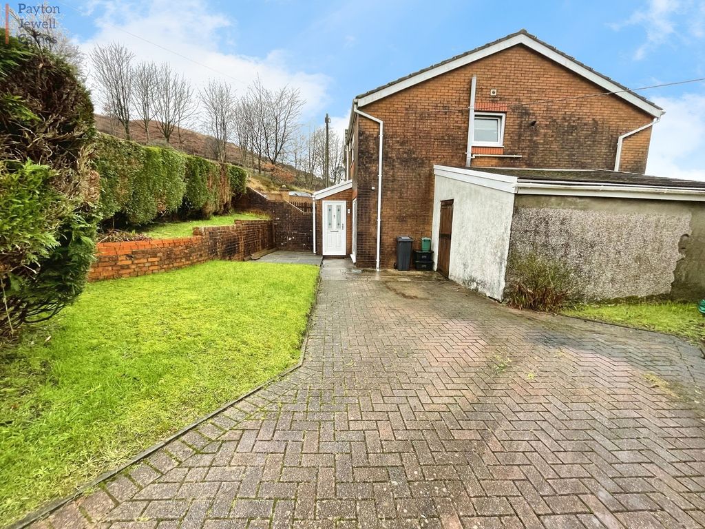 3 bed semidetached house for sale in Llanover Road, Cymmer, Port