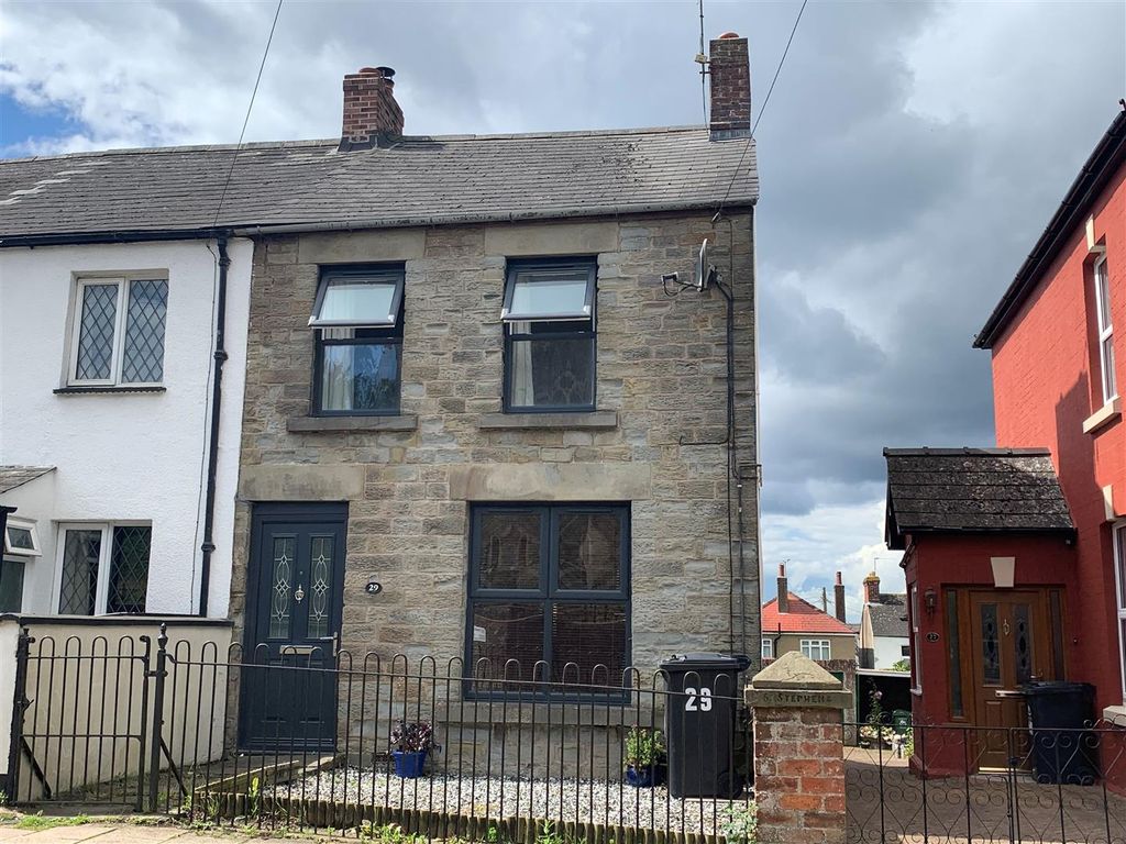 2 bed end terrace house for sale in Belle Vue Road, Cinderford GL14, £