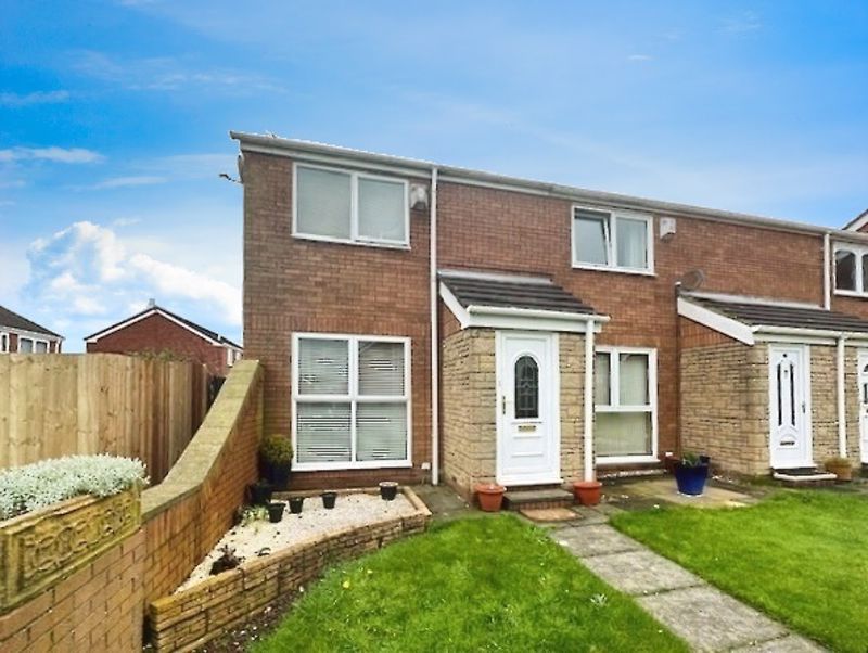 2 bed end terrace house for sale in Sandpiper Way, Ashington NE63, £