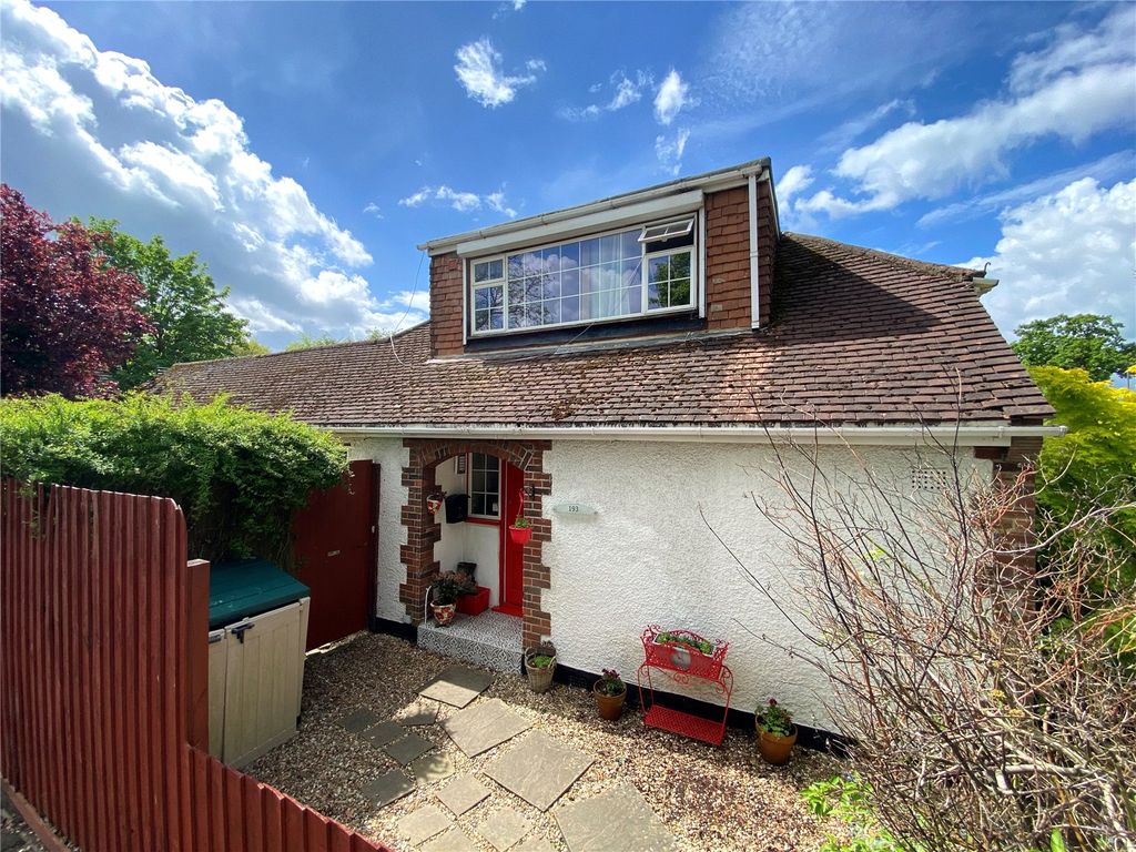 3 bed bungalow for sale in Woodham Lane, New Haw, Surrey KT15, £595,000