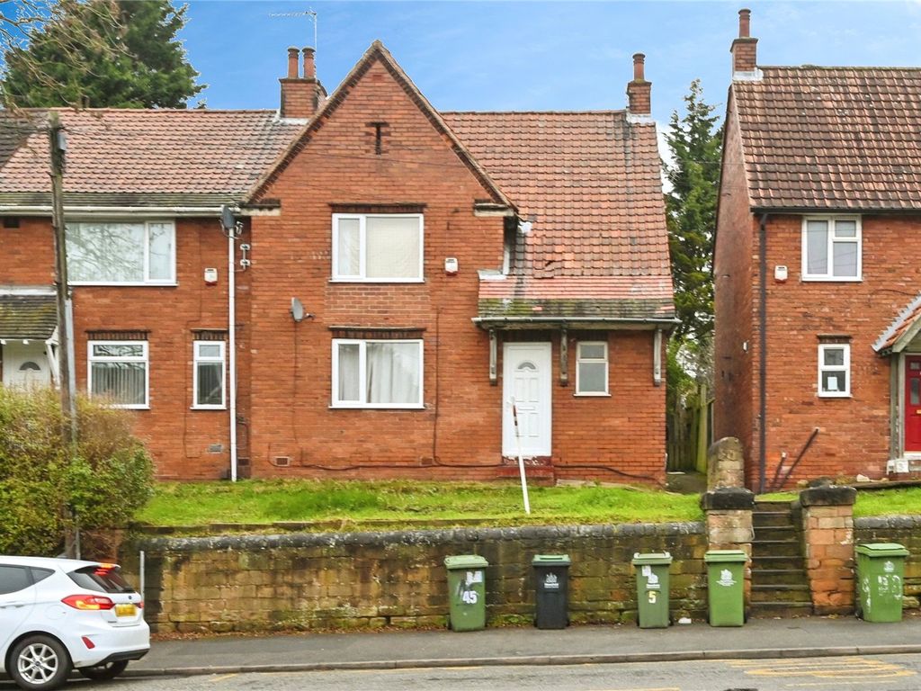 3 bed semidetached house for sale in Sandy Lane, Mansfield