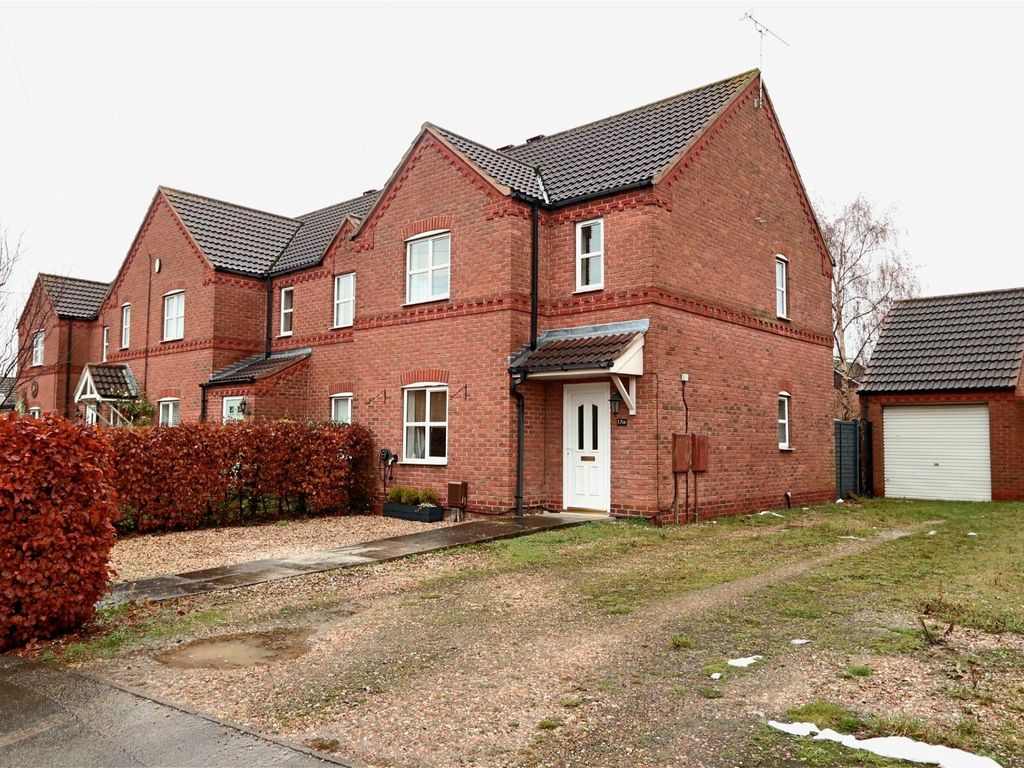 3 bed semidetached house for sale in Church Lane, Saxilby, Lincoln LN1