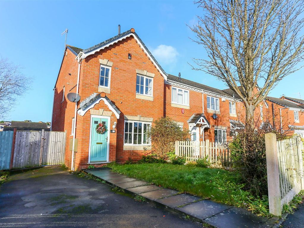 3 bed town house for sale in Waterdale Grove, Longton, StokeOnTrent