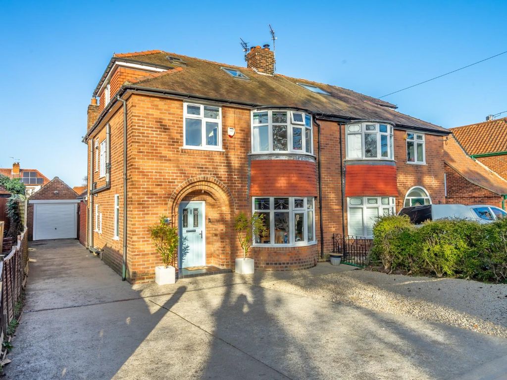 4 bed semidetached house for sale in Windmill Rise, Holgate, York YO26