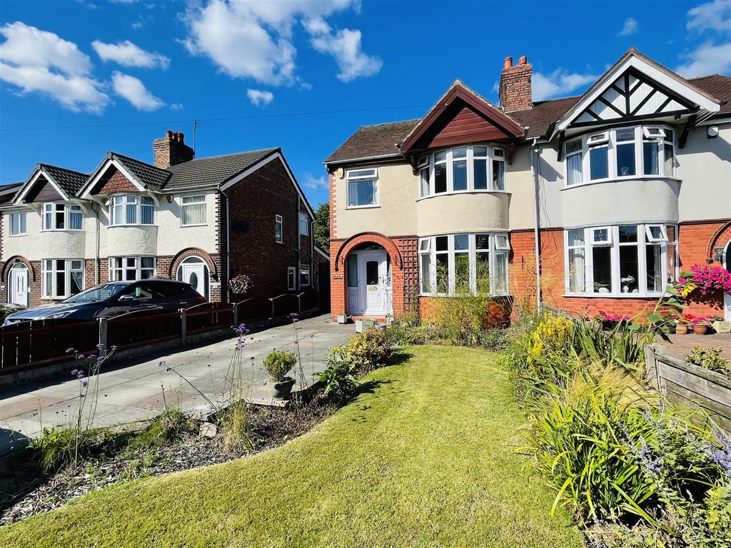 3 bed semidetached house for sale in Middlewich Road, Rudheath