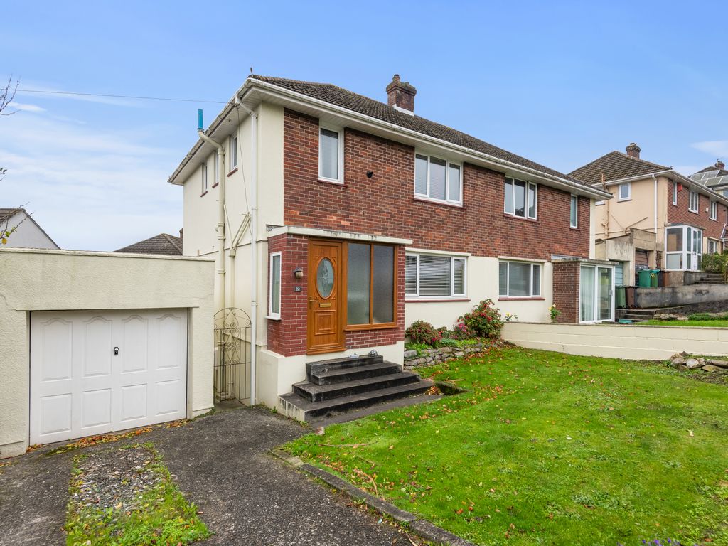 3 bed semidetached house for sale in Cot Hill, Merafield, Plympton PL7
