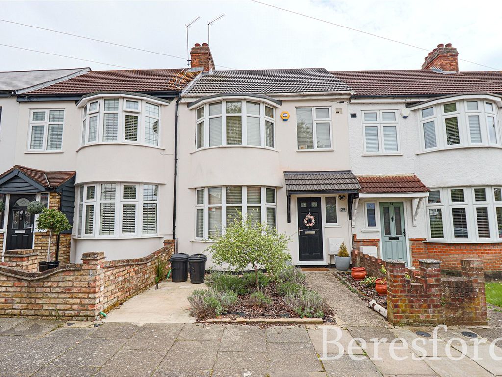3 bed terraced house for sale in Warrington Gardens, Hornchurch RM11