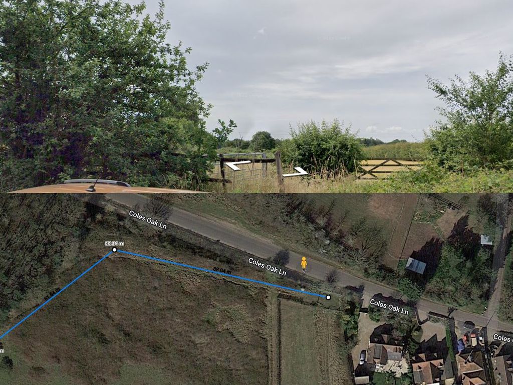 Land for sale in Coles Oak Lane, Colchester CO7, £18,900 Zoopla