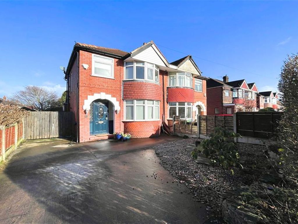 3 bed semidetached house for sale in Norris Road, Sale M33, £400,000
