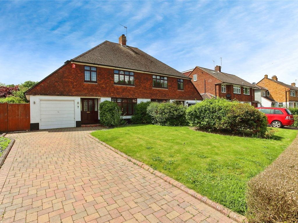 3 bed semidetached house for sale in Ashden Walk, Tonbridge, Kent TN10