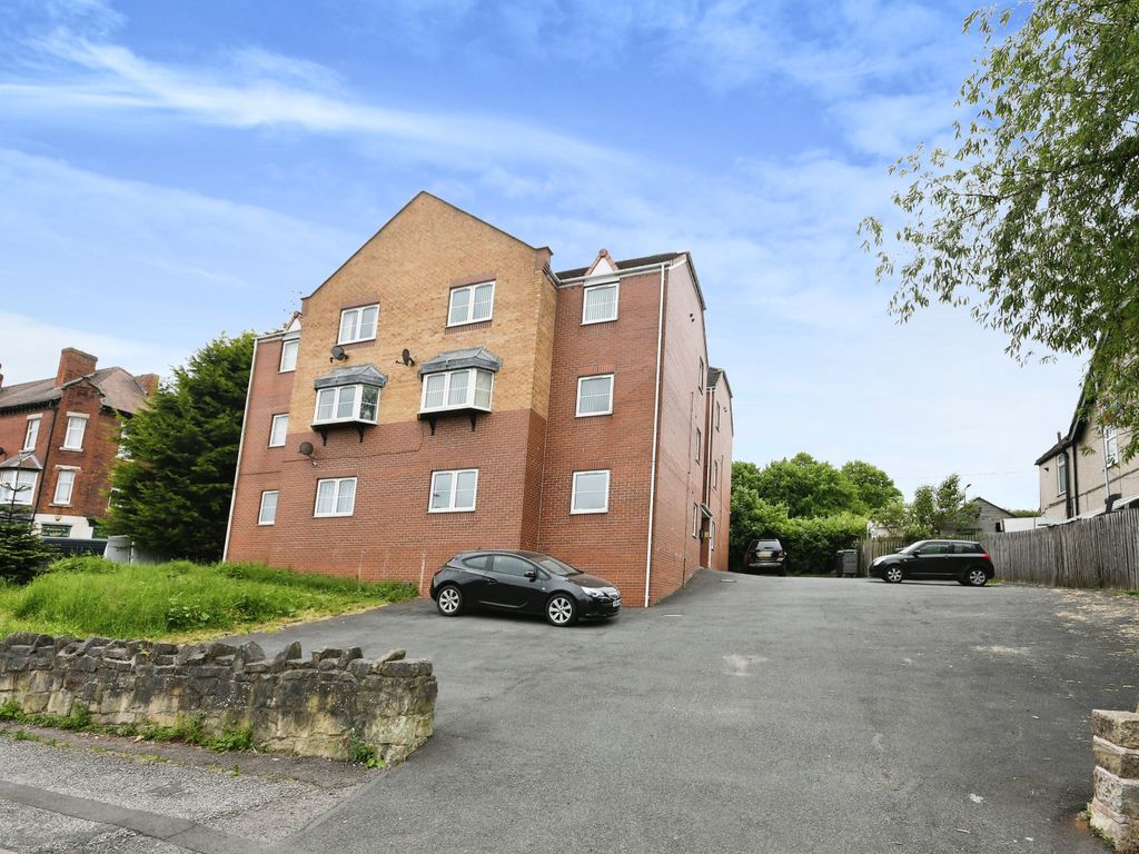 2 bed flat for sale in Central Drive, Shirebrook, Mansfield NG20, £