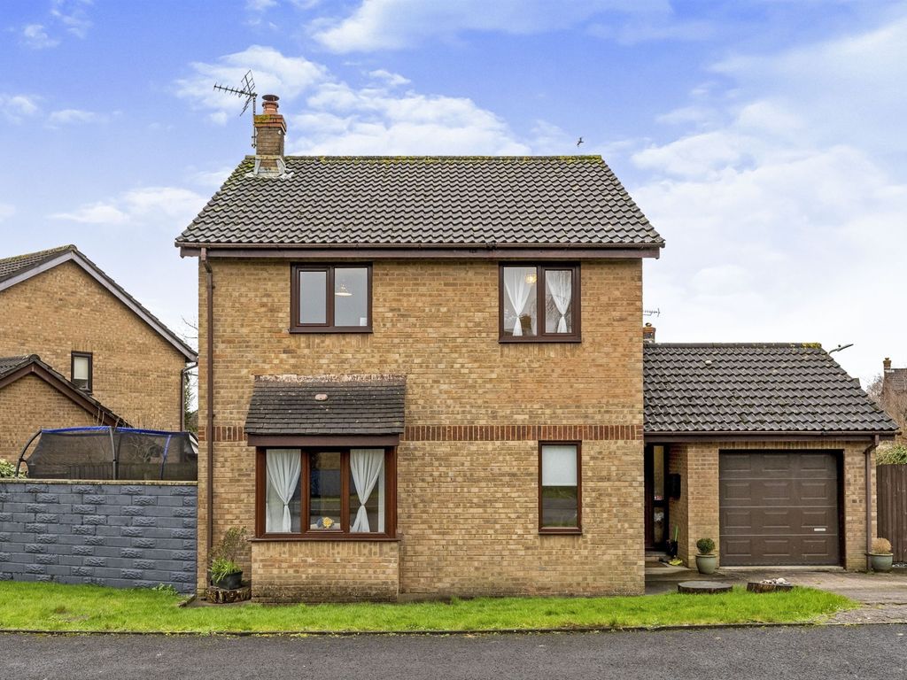 4 bed detached house for sale in Tremains Court, Brackla, Bridgend CF31
