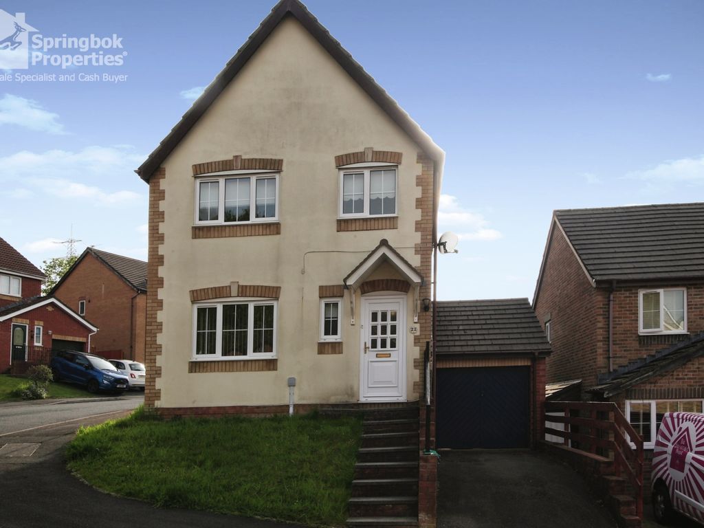 3 bed detached house for sale in Derwyn Las, Bedwas, Caerphilly, Mid