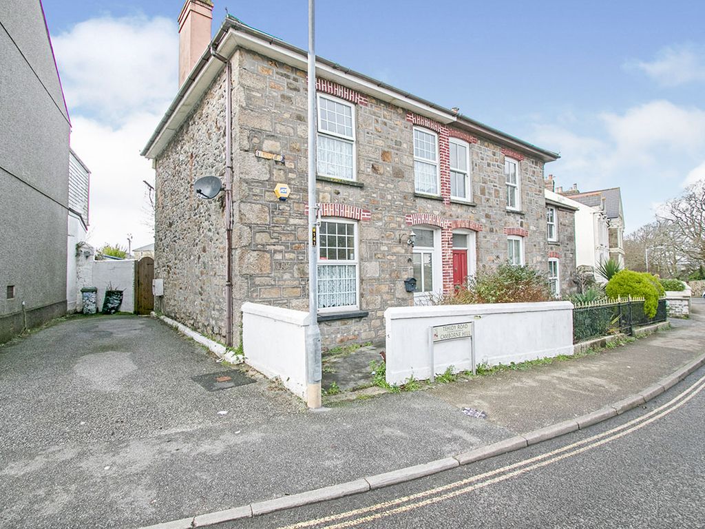 3 bed semidetached house for sale in Tehidy Road, Camborne, Cornwall