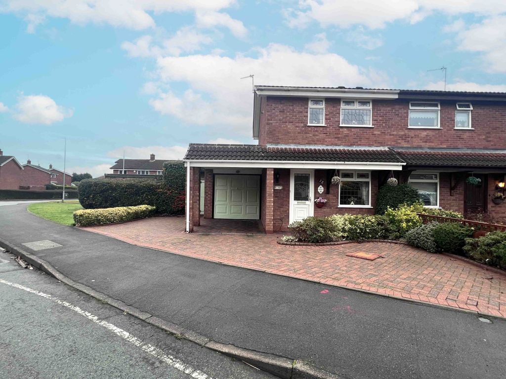 2 bed semidetached house for sale in Milestone Way, Willenhall WV12, £