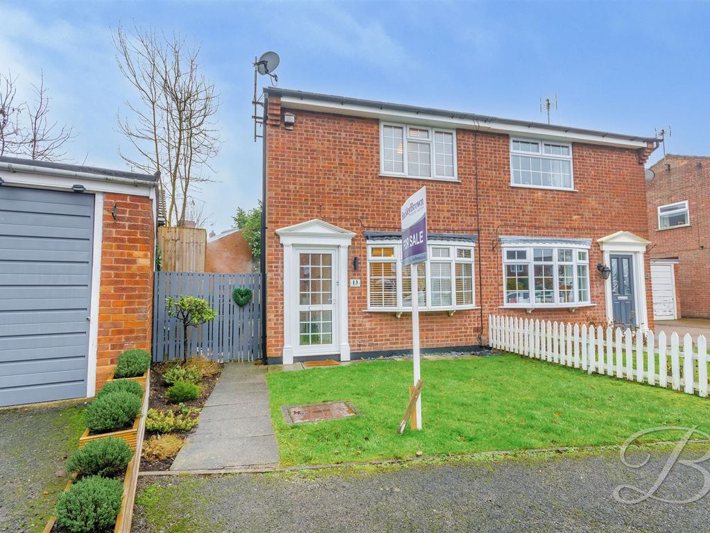 2 bed semidetached house for sale in Loundhouse Close, Skegby, Sutton