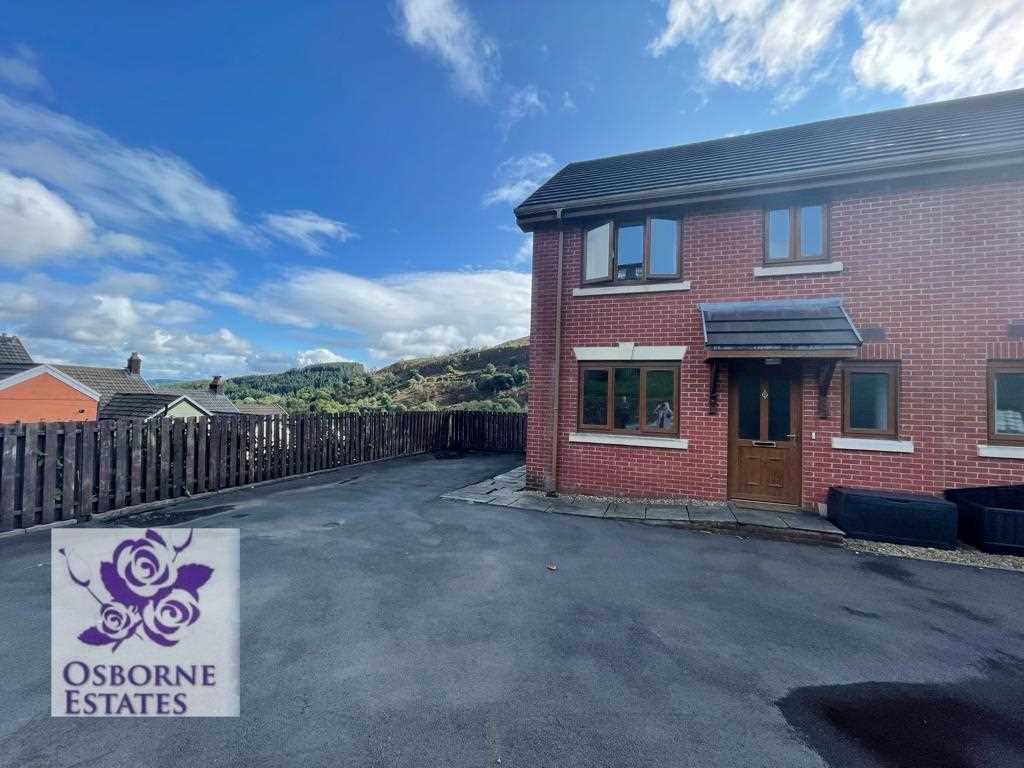 3 bed semidetached house for sale in Cambrian View, Clydach Vale