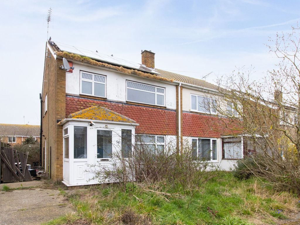 3 bed semidetached house for sale in Vincent Close, Broadstairs CT10