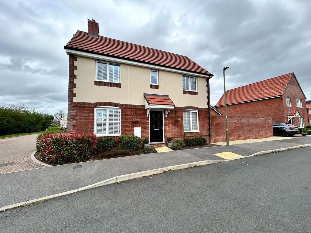 3 bed detached house for sale in Buzzard Rise, Didcot OX11, £430,000