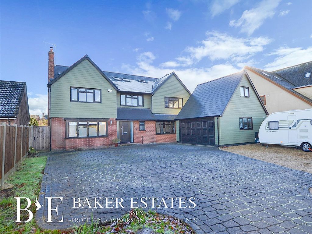 5 bed detached house for sale in Wellands, Wickham Witham CM8