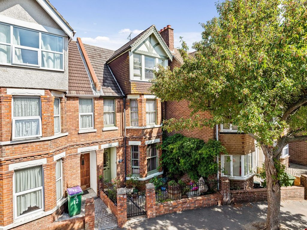 4 bed terraced house for sale in Road, Folkestone CT19, £