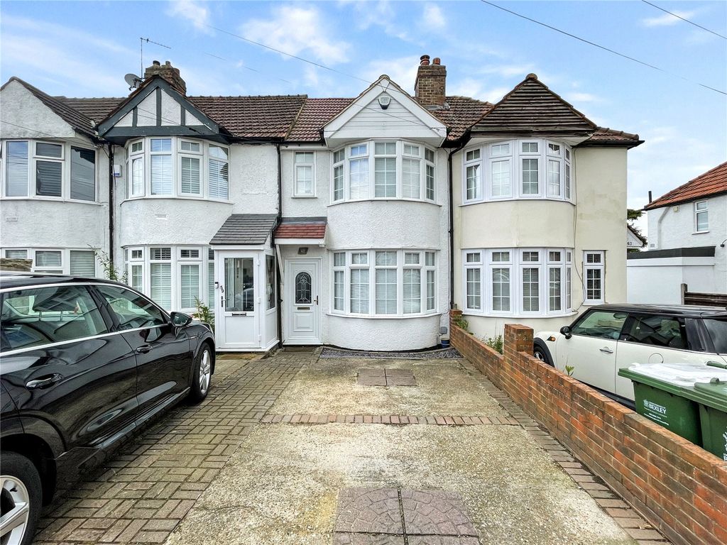 2 bed terraced house for sale in Lyndon Avenue, Sidcup DA15, £390,000