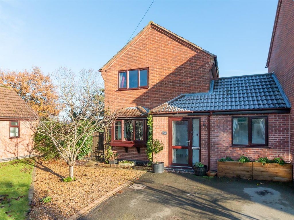2 bed linkdetached house for sale in Pinfold Place, Harby, Melton