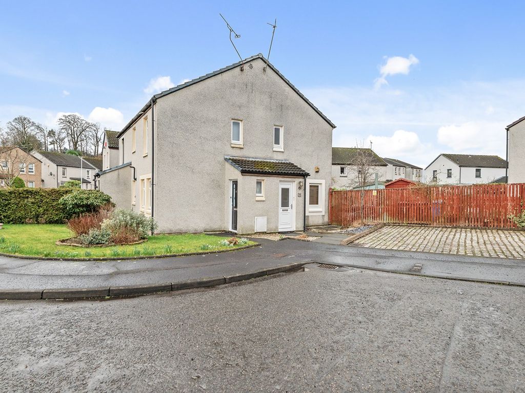 1 bed end terrace house for sale in Rosebank Avenue, Falkirk FK1, £