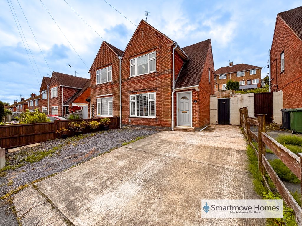 2 bed semidetached house for sale in Sheldon Road, Loscoe, Heanor DE75